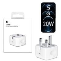Iphone Usb-C Pd 20w Power Adapter Charger 3 Pin (Uk Pin)