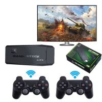 Hdmi Game Stick Lite Console 2.4g Wireless Controllers 4k 10000 Video Game Retro Box Plug And Play