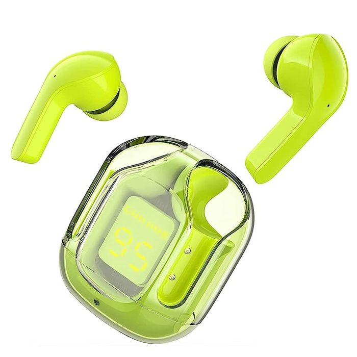 Air 31 Tws Transparent Earbuds Bluetooth 5.3v Green
