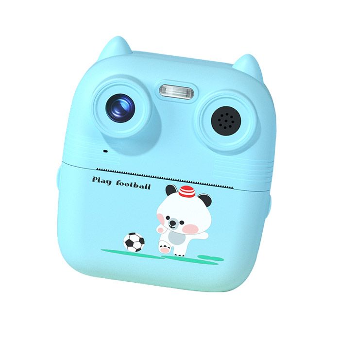D8s Hd 1080p Front Rear Dual Lens Kids Digital Print Camera 48mp Pink Sky Blue
