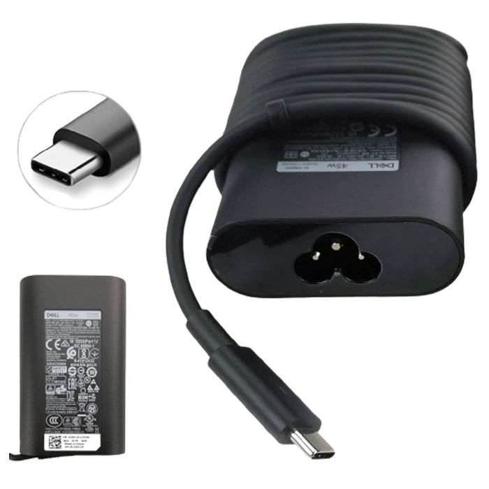 Dell Usb-c 45w Laptop Ac Adapter Charger