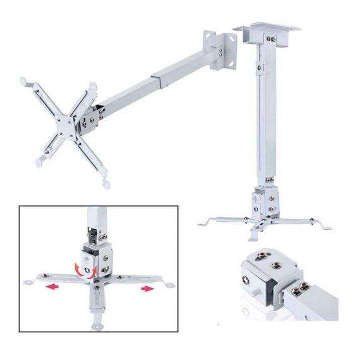 PROJECTOR CEILING MOUNT (SQUARE TYPE) 2 FEET 0.6M (IRON)