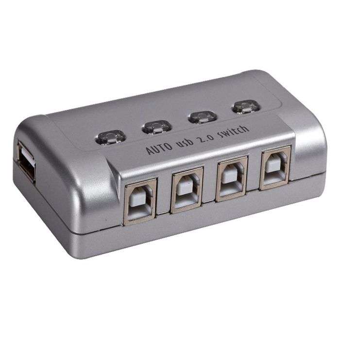 USB Printer Auto Sharing Switch 4 port