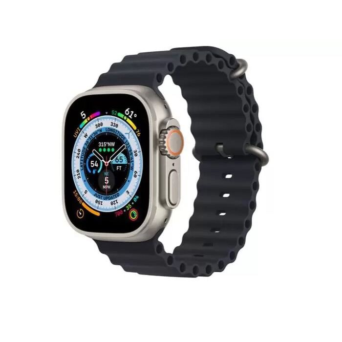 S8 Ultra Max Series 8 Smart Watch Ultra Ai Voice Watch 2.0 Inch Bluetooth Call Wireless Charging Watch Black