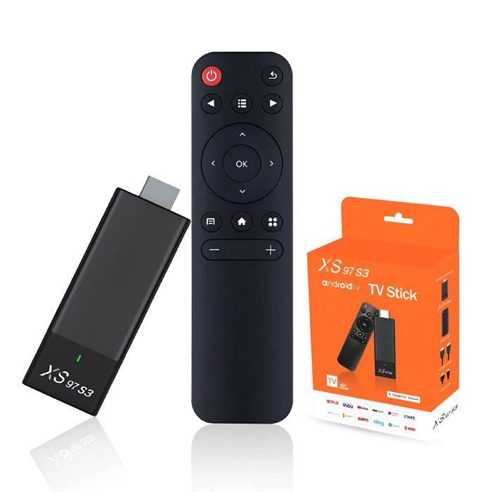 Xs97 S3 Allwinner H313 Android 10 Dual Wifi Quad Core 2gb+8gb 4k Tv Stick