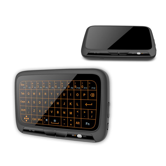 H18 2.4ghz Wireless Keyboard Full Touchpad Backlight Keyboard