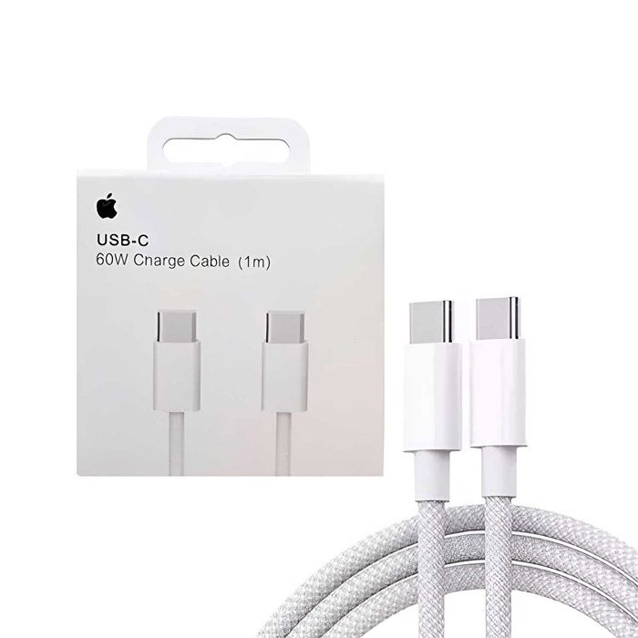 Iphone Pd 60w Fast Charging Nylon Type-c To C Cable For Iphone 15 Pro Max (1m)