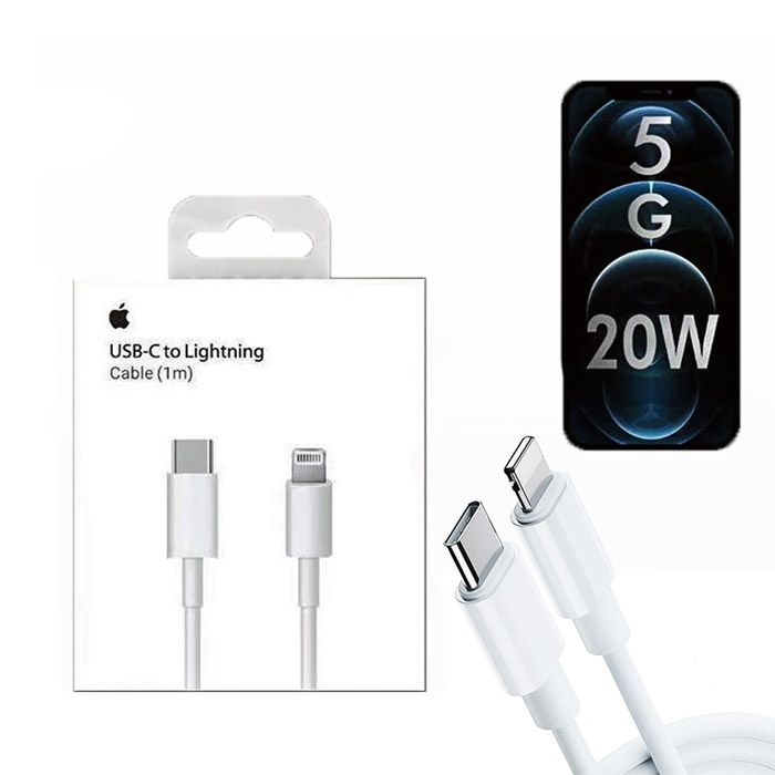Iphone Pd Cable 20w Lightining To Type C