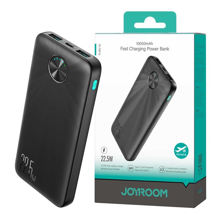 Joyroom Jr-pbf15 22.5w Led Fast Charging Power Bank 10000mah