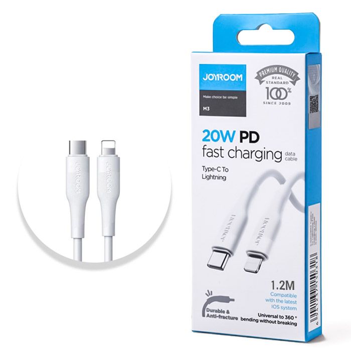 Joyroom Type-c To Lightning 1.2m Fast Charging Cable S-1224m3