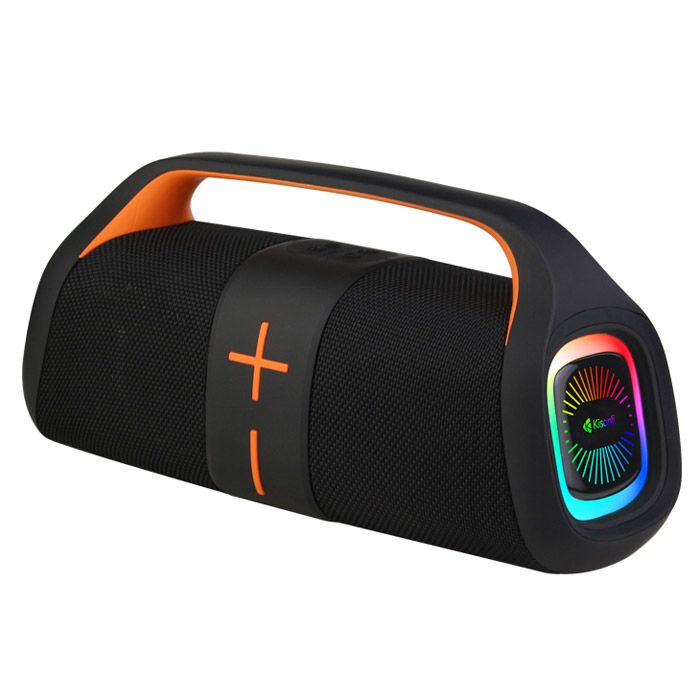 Kisonli K12 20w Bt(5.2)+edr Norm Bt/usb/tf/aux/rgb Bluetooth Speaker