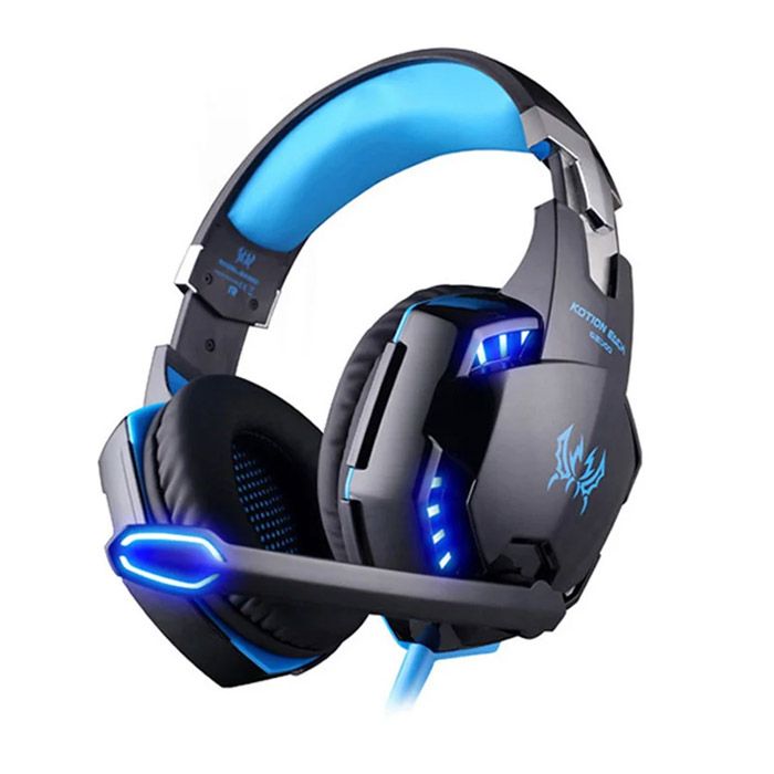 Kotion Each-g2000 Stereo Gaming Headset Deep Bass Computer Gaming Wired Headphone With Led Light & Mic