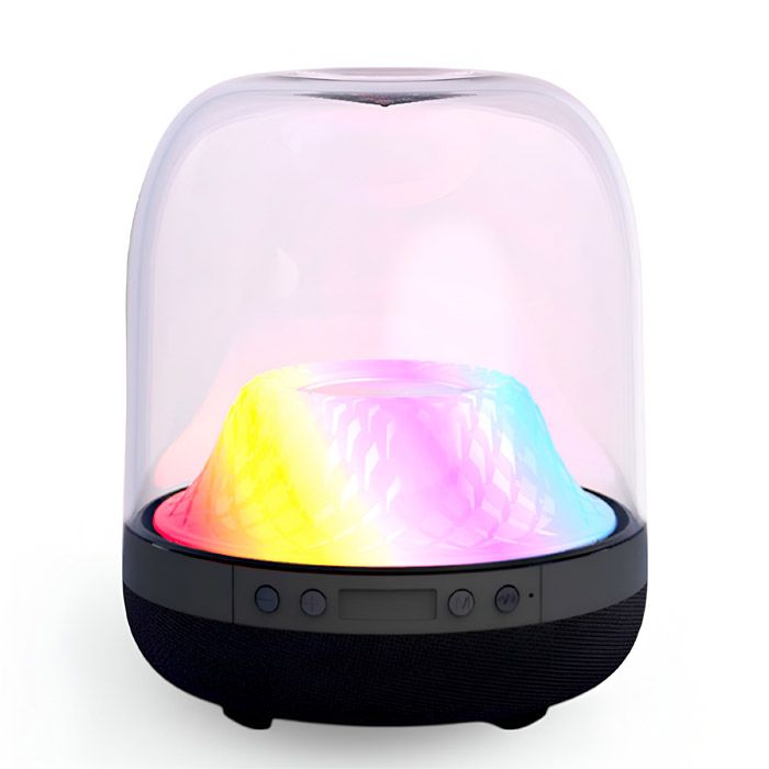 Lp92 Bt Led Glass Transparent Magic Color Speaker