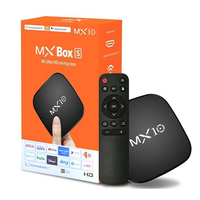 Mx10 Box S Android Tv 11.0 Version 1+8gb