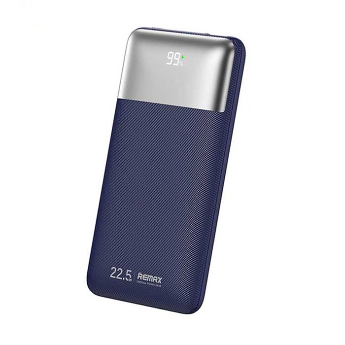 Remax Kiyuan Series 20w+22.5w Pd+qc Fast Charging Power Bank 10000mah Rpp-5 Dark Blue