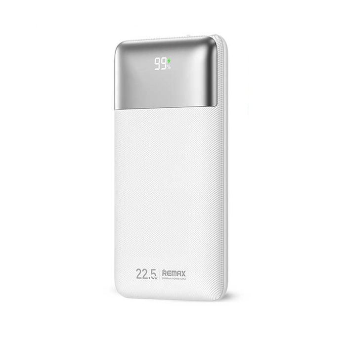 Remax Kiyuan Series 20w+22.5w Pd+qc Fast Charging Power Bank 10000mah Rpp-5 White