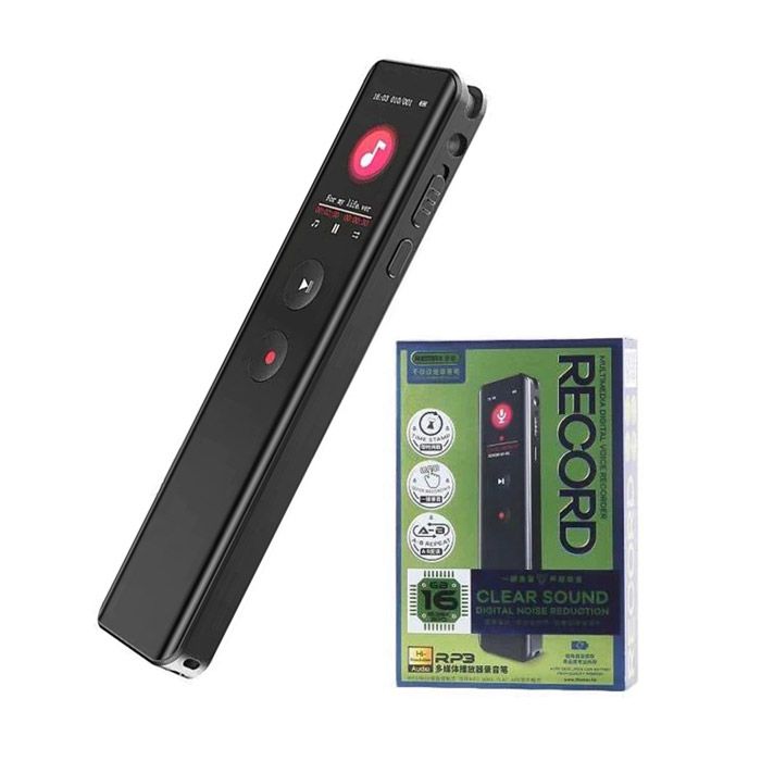 Remax Rp3 Multimedia Digital Voice Recorder 16gb