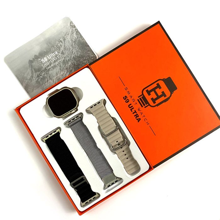 S9 Ultra 49mm Smart Watch Series 9 Ultra Smartwatch Bluetooth Voice Call 2.2 Inch Hd Screen Silver