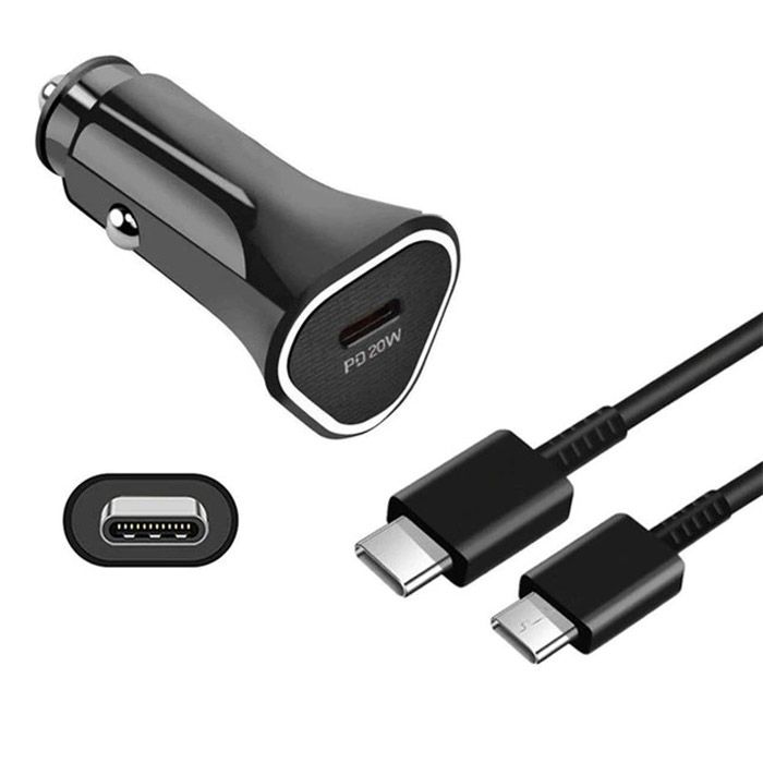 Samsung Car Charger Fast Charging 3.0 Type C 25w With Type C Cable