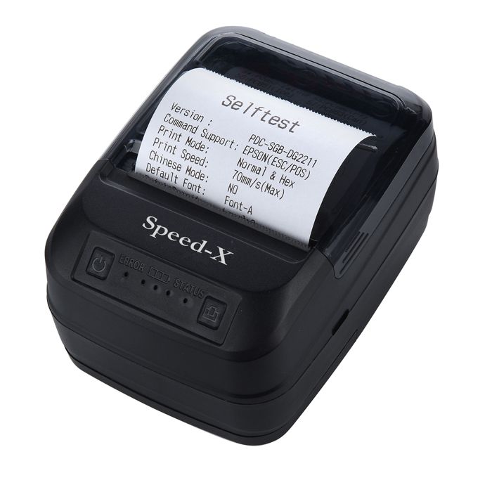 Speed-x Bt450m Mini Portable Bluetooth+usb Printer 58mm