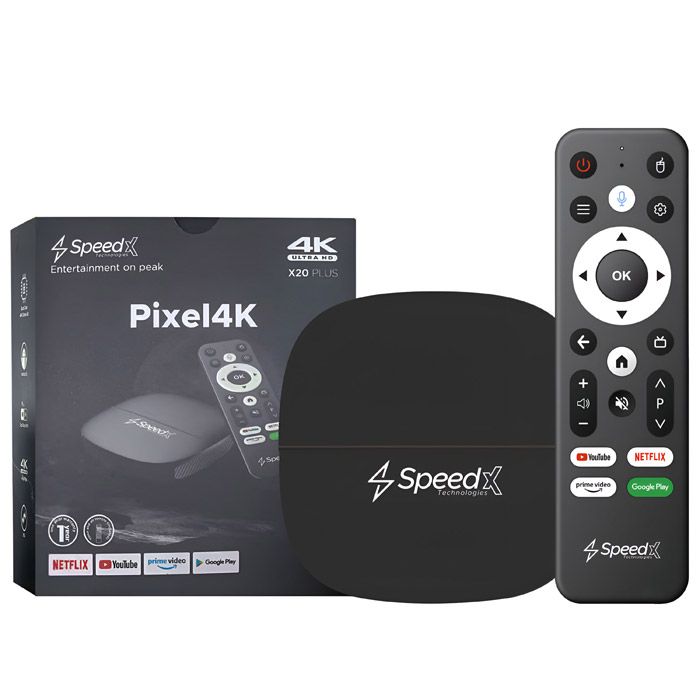 Speedx Pixel4k X20 Plus Allwinner H313 Android 10.0v 4k Smart Tv Box 2gb+16gb