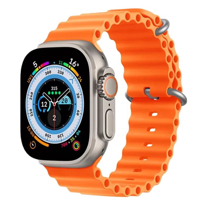 X8 Ultra Smartwatch 49mm With Bluetooth Calling Orange
