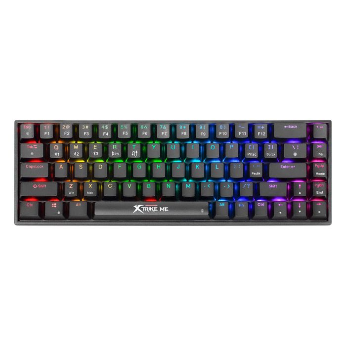 Xtrike-me Gk-994w Wireless 2.4g Rgb Bt Gaming Keyboard Black